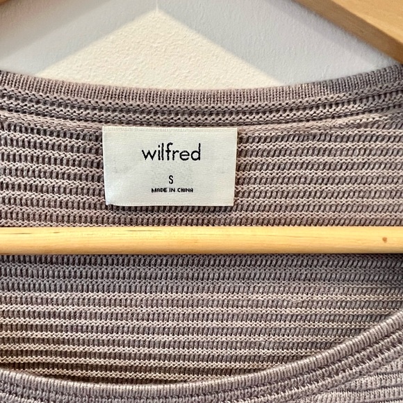 Aritzia Wilfred Campanule Dress in Taupe - Picture 4 of 4